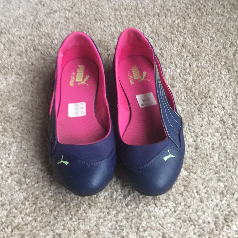Puma ballet inspired flats